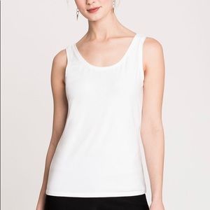 NICK+ZOE Perfect Tank in Paper White Color